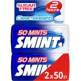Smint Clean Breath Peppermint Suikervrij Duopack