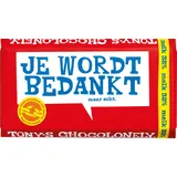 Tony's Chocolonely Reep je wordt bedankt melk