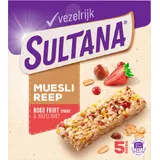 Verkade Sultana Mueslireep rood fruit & hazelnoot