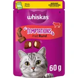 Whiskas Temptations rund kattensnacks