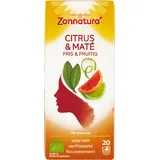Zonnatura Biologische Citrus & Maté Infusie - Fris & Fruitig 20 Zakjes