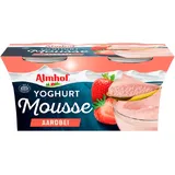 Almhof Yoghurt mousse aardbei 2-pack