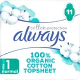 Always Organic cotton normal maandverband