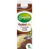 Campina Dubbelvla chocolade vanille smaak
