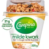 Campina Magere milde kwark vanille & granola