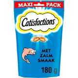Catisfactions Kattensnack zalige zalmsmaak maxi pack