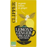 Clipper Lemon & Ginger organic infusion