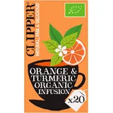 Clipper Orange & turmeric organic infusion