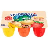 Danoontje Kinder Fruitkwark Toetjes Banaan, Aardbei & Abrikoos