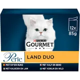 Gourmet PURINA® Gourmet Perle Kattenvoer Land Duo