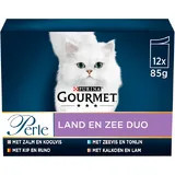 Gourmet Perle land en zee duo minifilets in saus 12-pack