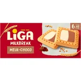 Milkbreak Melk-Chocosmaak 6x2 biscuits