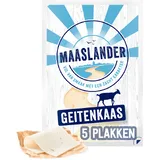 jong belegen geitenkaas plak