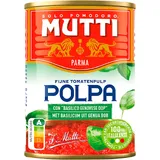 MUTTI Polpa fijne tomatenpulp met basilicum