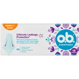 O.B. Extra protect tampons super