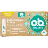 O.B. Organic cotton tampons normaal