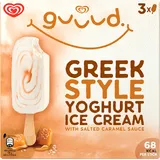 Ola Greek style yoghurt ice cream caramel 3-pack