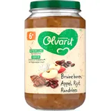 Olvarit Bruine boon appel rundvlees rijst