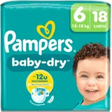 Pampers Baby dry luiers maat 6