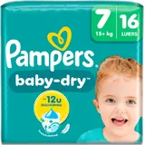 Pampers Baby dry luiers maat 7