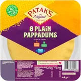 Patak's Pappadums naturel kant-en-klaar