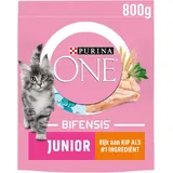 Purina ONE Junior 1-12 maanden rijk aan kip