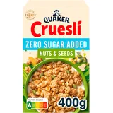 Quaker Cruesli zero sugar added nuts & seeds