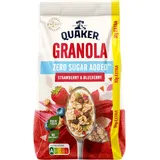 Quaker Granola zero sugar added strawberry