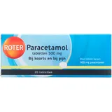 Roter Paracetamol 500mg tabletten