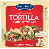 Santa Maria Tortilla wraps corn & wheat 8x small