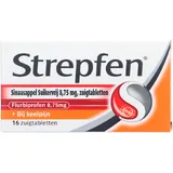 Strepfen Sinaasappel suikervrij zuigtabletten