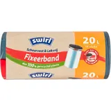 Swirl Vuilniszakken met fixeerband 20 liter