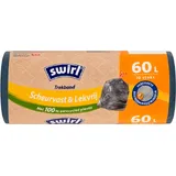 Swirl Vuilniszakken met trekband 60 liter