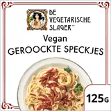 Vegetarische Slager Vegan geroockte speckjes