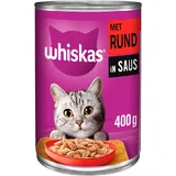 Whiskas Met rund en saus