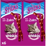 Whiskas Sticks zalm 6 pak