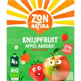 Zonnatura Knijpfruit appel aardbei bio