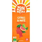 Zonnatura Biologische Citrus & Maté Infusie - Fris & Fruitig 20 Zakjes