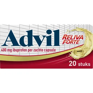 Advil Reliva forte ibuprofen capsule 400mg