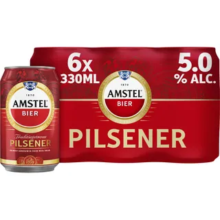Amstel Pilsener bier