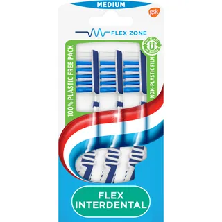 Aquafresh Flex interdental medium tandenborstel