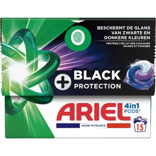 Ariel 4in1 pods+ black wasmiddelcapsules