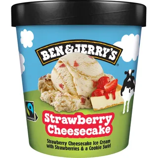 Ben & Jerry's Strawberry cheesecake