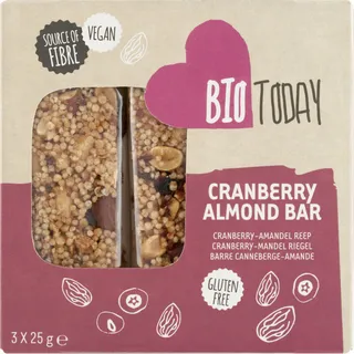 Bio Today Cranberry-amandel reep