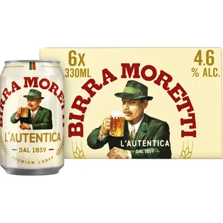 Birra Moretti L'autentica bier
