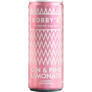 Bobby's Gin en tonic pink