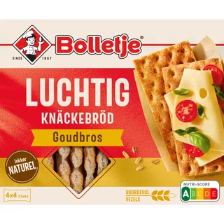 Bolletje Luchtig knäckebröd goudbros