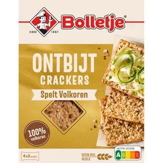 Bolletje Ontbijtcrackers spelt volkoren