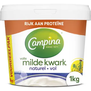 Campina Volle kwark naturel voordeelpak