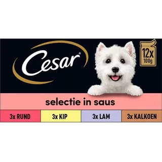 Cesar Maaltijdzakjes in saus hondenvoer